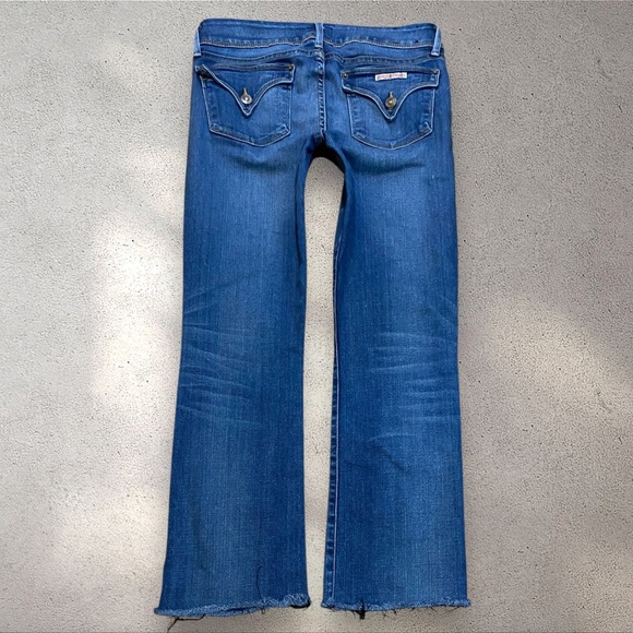 Hudson Low Rise Cropped Bootcut Jeans - Picture 1 of 8